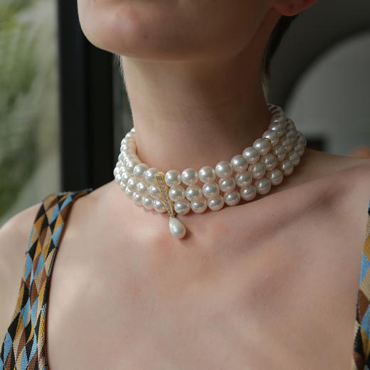 【蒋勤勤&刘惜君&安崎同款】Victoria维多利亚系列｜加冕女王项链 商品图3