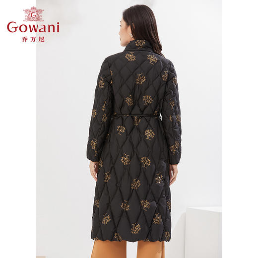 乔万尼羽绒服女款冬季新款爆款小众设计感中长款EI4T603 商品图3