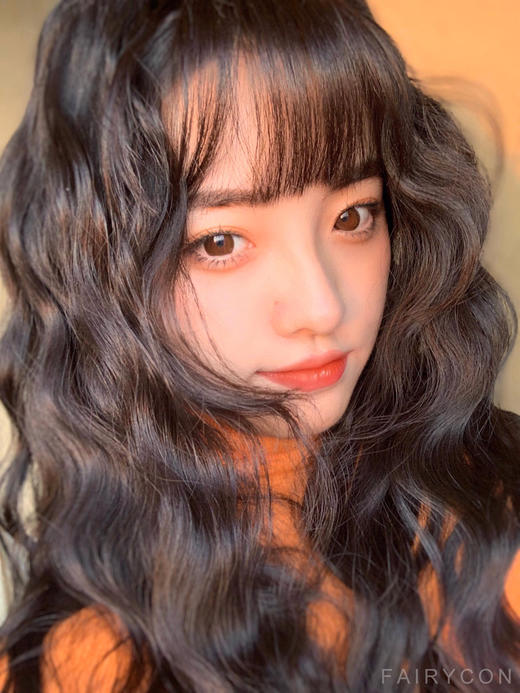 【年抛】焦糖泡芙 FairyCon | 大直径14.5，着色13.7 | 【同品牌多副美瞳更划算，选款色板在详情页内】，白富美风心头好 商品图8