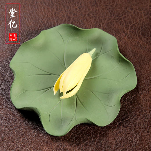 创意陶瓷花朵茶宠梅花玉兰花茶道茶席盆栽配件家居手作饰品 商品图7