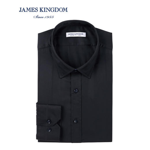 Jameskingdom占姆士新品混纺青年长袖衬衣BA181M28526 商品图0