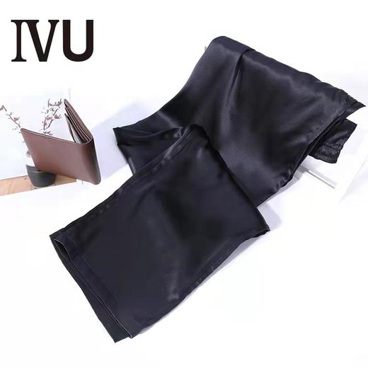 安莉芳IVU薄款真丝睡裤男士舒适可外穿系带家居长裤UL00021 商品图0