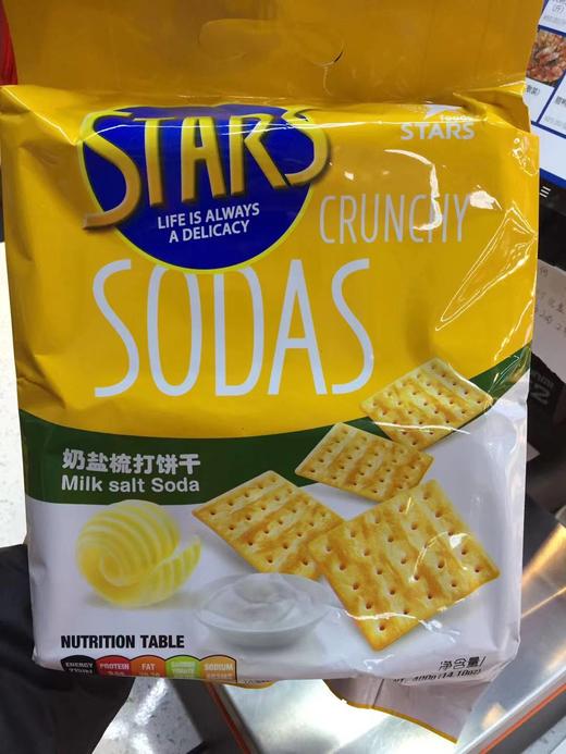 STARS奶盐梳打饼干400克 商品图0