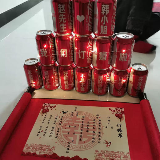 中式卷轴订婚书中国风手写下聘书送日子书网红圣旨表白婚书定制 商品图3