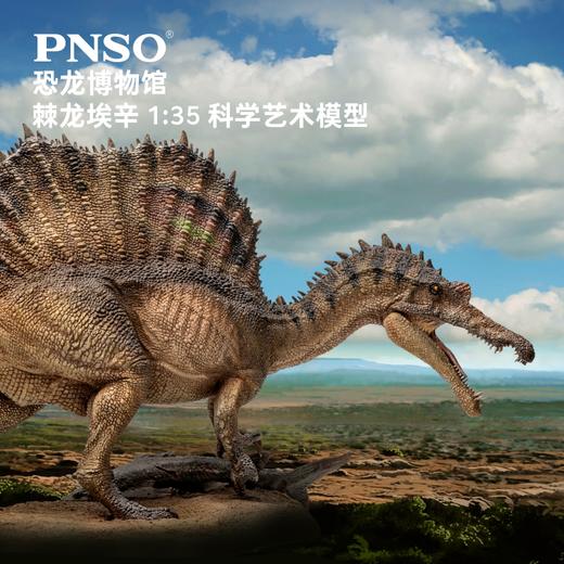 PNSO新版棘龙埃辛恐龙博物馆1:35科学艺术模型 商品图0