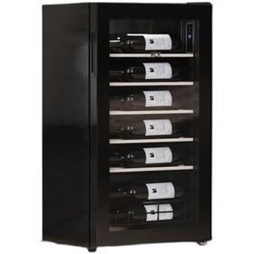 HCK哈士奇SC-62-S红酒柜17瓶恒温嵌入式冷藏小型迷你冰吧冰箱