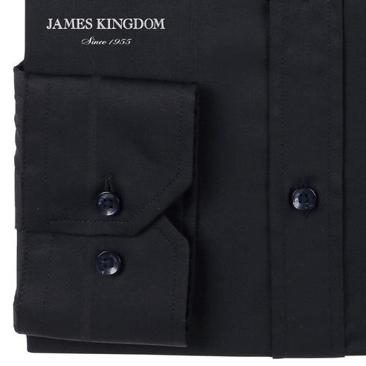 Jameskingdom占姆士新品混纺青年长袖衬衣BA181M28526 商品图2