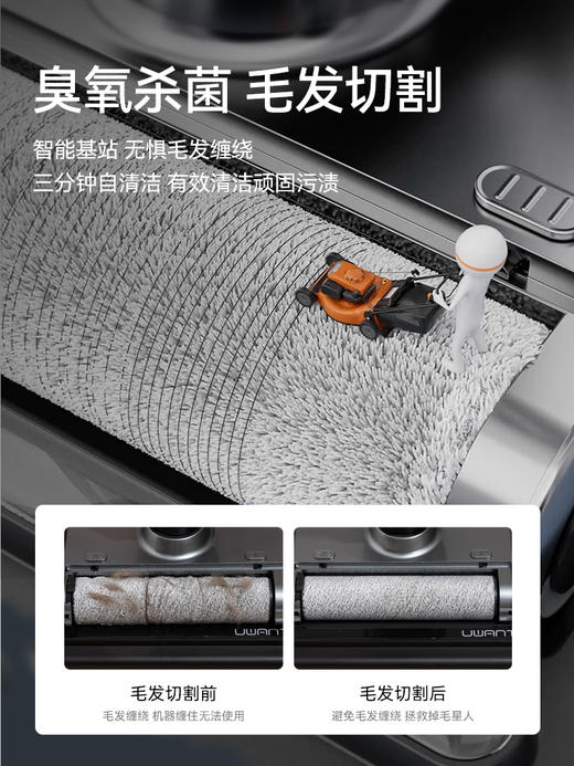 【UWANT】无线智能洗地机吸拖一体家用手持式自动清洗吸尘器扫地拖把 商品图1