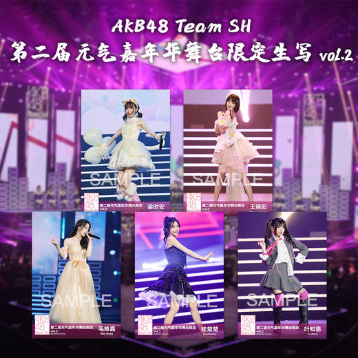 第二届元气嘉年华舞台限定生写vol.2 商品图0