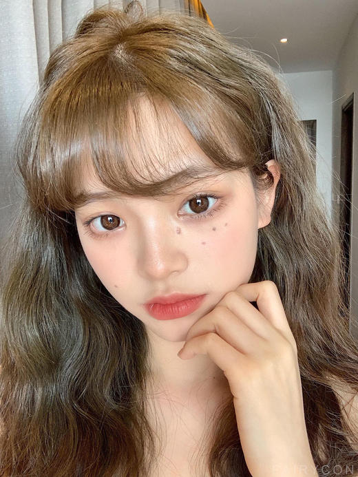 【年抛】焦糖泡芙 FairyCon | 大直径14.5，着色13.7 | 【同品牌多副美瞳更划算，选款色板在详情页内】，白富美风心头好 商品图7