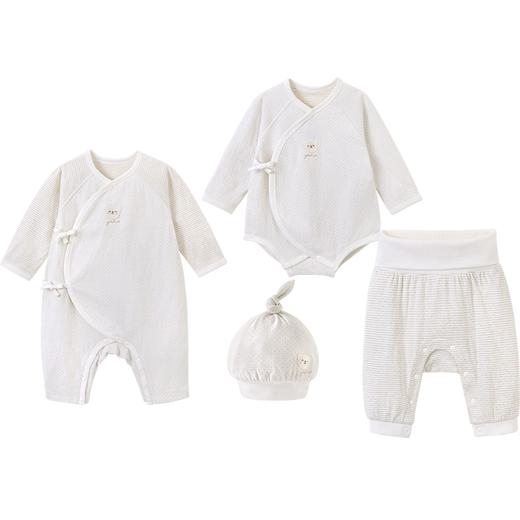 英氏婴儿礼盒纯棉四件套婴儿满月礼物百日礼品22礼包YMLNJ02006A 商品图4