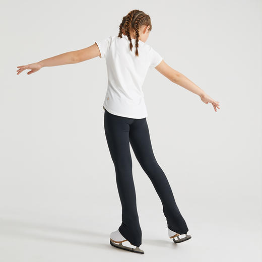 【22年春】moodytiger女童水晶滑冰裤2022新品学生护臀弹力训练专业溜冰裤 M21411402 商品图4