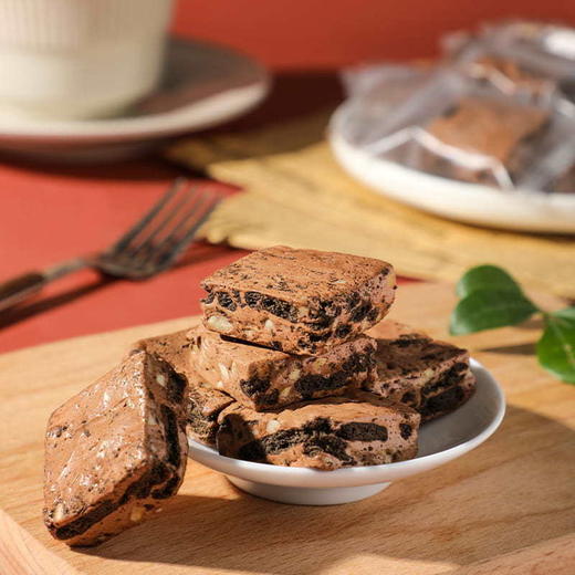 【运动代餐】生酮布朗尼奶芙饼可可巧克力断糖肥饱腹网红零食 商品图5