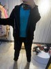 胖胖堂2022春爆款 超洋气百搭潮牌运动休闲帽衫外套2808 商品缩略图12