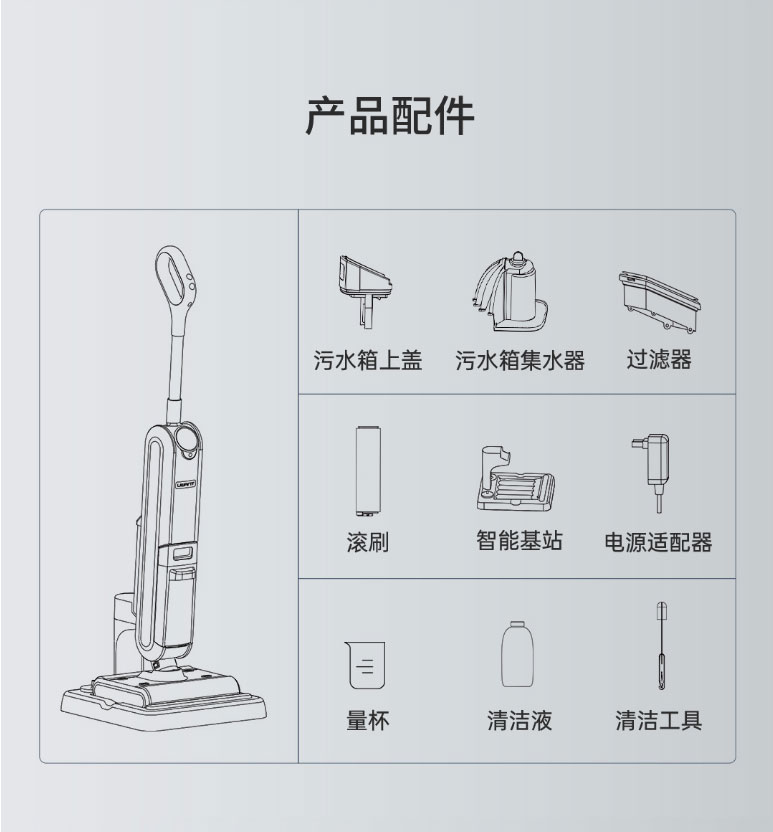 毛发切割丨UWANT双滚刷智能洗地机-家用扫地洗拖自清洁一体-洗地机-星空灰-小米有品_22.jpg