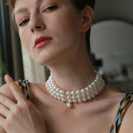 【蒋勤勤&刘惜君&安崎同款】Victoria维多利亚系列｜加冕女王项链 商品图4