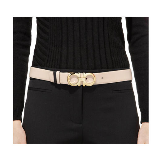 FERRAGAMO 菲拉格慕 男士腰带 卡其色 23 A564 593873 商品图2