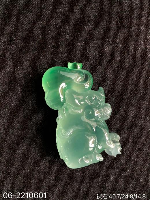 玻璃飘翠裸石【06-2210601】具体价格微信咨询 商品图6