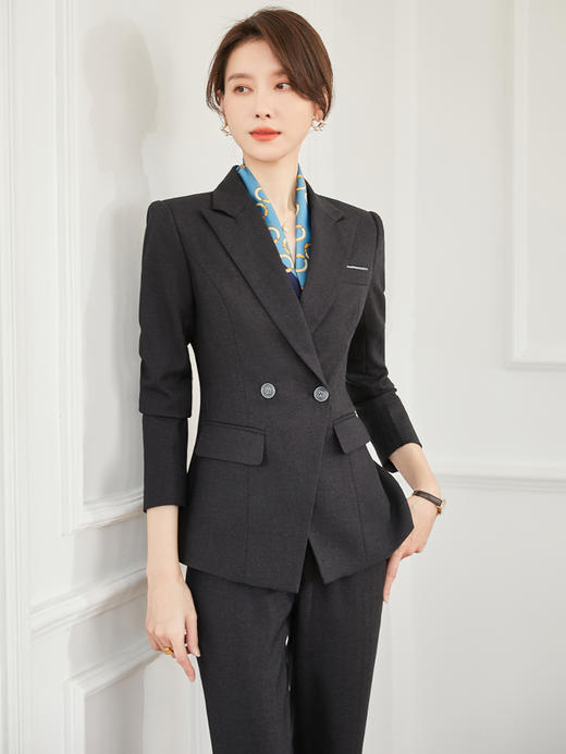 职业装套装女春秋上班经理总裁西服正装气质女神范高端西装工作服 商品图1