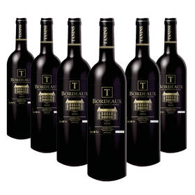 【整箱购买】泰妮丝-波尔多红葡萄酒 Tanins Bordeaux 6*750ml
