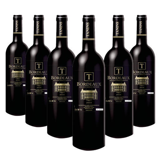 【整箱购买】泰妮丝-波尔多红葡萄酒 Tanins Bordeaux 6*750ml 商品图0