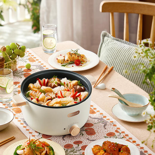 【小程序】小熊电热锅 DRG-D30T3 米黄色 机械式 商品图4