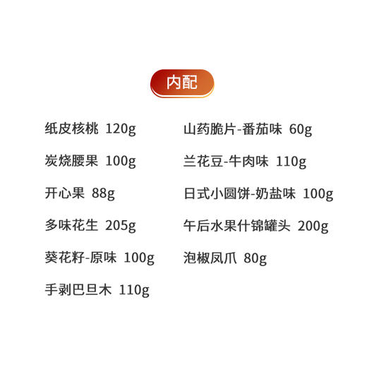 【三只松鼠】松鼠迎福1273克【BH】 商品图1