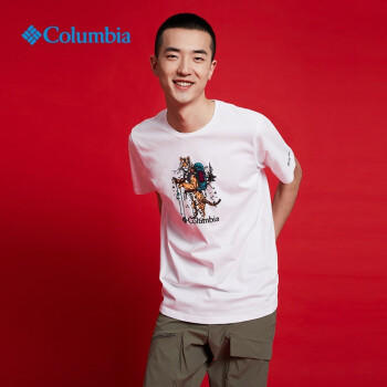 哥伦比亚男式印花短袖T恤AE8915 商品图2