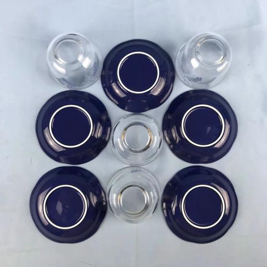 日本野葡萄玻璃茶杯 适用冷茶不耐温 存9件 原盒保留 实物见视频 商品图2