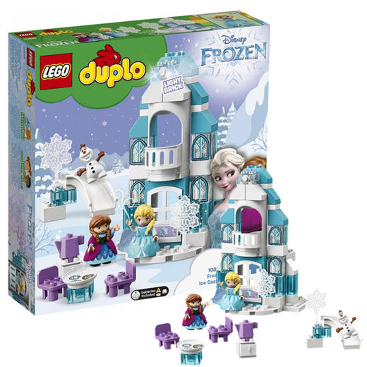 LEGO乐高得宝系列10899冰雪奇缘城堡女孩大颗粒入门积木2岁+玩具 商品图2