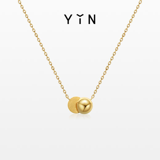 「盈」月相盈缺系列旋转月相项链 商品图0