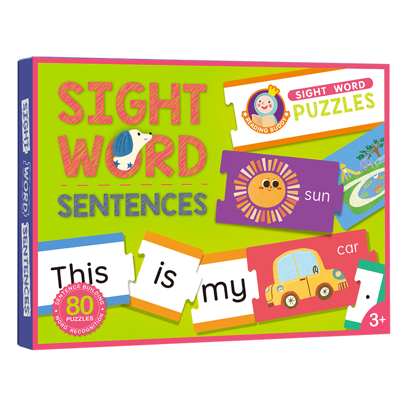 高频词句子拼图SIGHT WORD SENTENCES