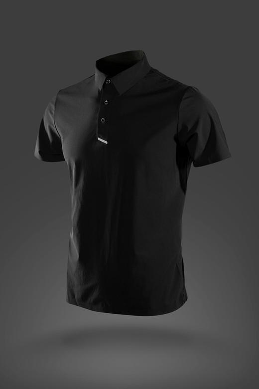 严素轻量快干短袖POLO衫,断码 日常,休闲,男女通款 商品图2