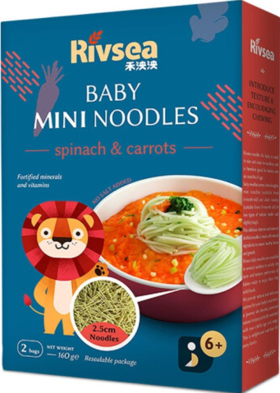 禾泱泱  婴幼儿细面—番茄蘑菇味