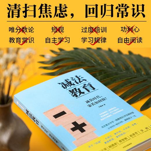 减法教育(减负时代家长如何做) 商品图3