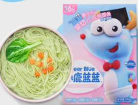 小鹿蓝蓝  面条_婴幼儿成长面条/麦香原味/240g