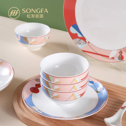 28头吉祥福禄餐具 商品图3