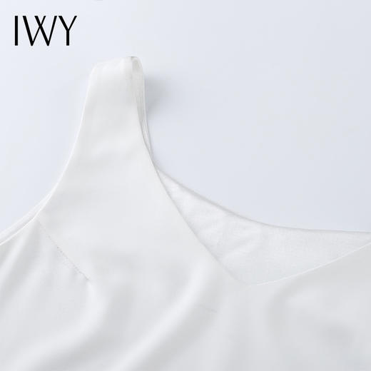 IWY/女士小背心性感修身白色吊带打底衫女外穿内搭百搭韩版小清新上衣T2201 商品图3