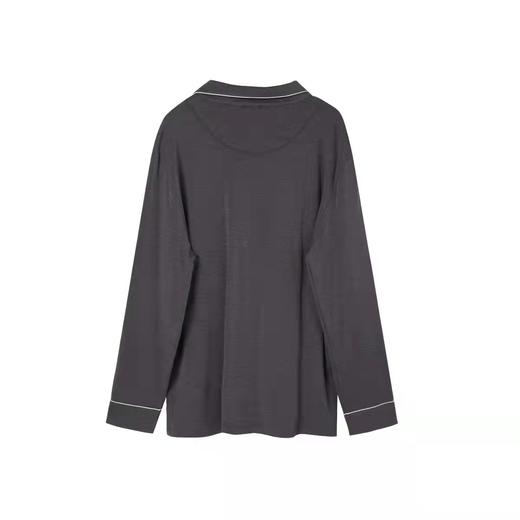 安莉芳旗下IVU新品男长袖睡衣上装撞色翻领开襟家居服UL00079 商品图2