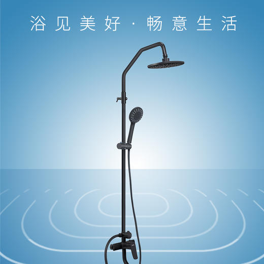 花洒SH7001H哑光磨砂 商品图0