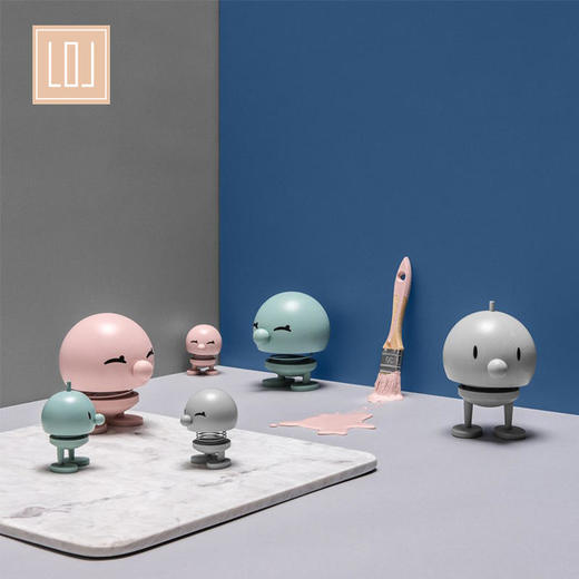 丹麦Hoptimit 弹簧人 创意家居汽车摆件 BabyBimble玩偶[福利品] 商品图5