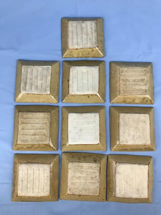 日本方形小碟 10枚装 原盒保留 实物见视频 商品图2