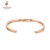 【ROROLOVE】 合金手镯 个性螺旋形状手镯（内径58mm） 商品缩略图2