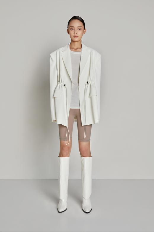 OVERSIZE抽绳收腰西服 商品图0