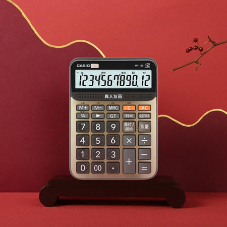 卡西欧计算器 语音机系列  语音机办公计算器MY-120 商品图1