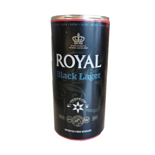 丹麦皇家黑啤酒1000ml 商品图0