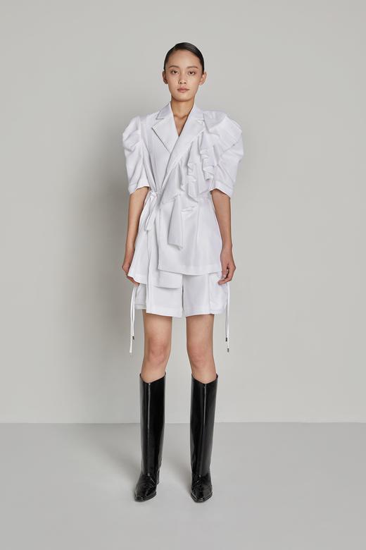 抽绳兜花苞短裤 商品图0