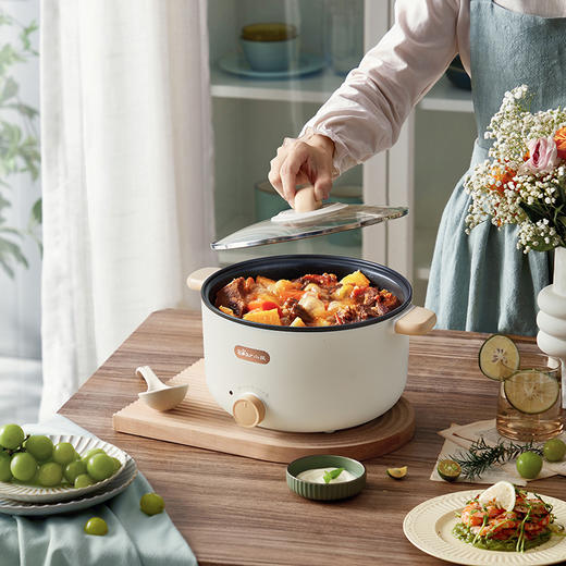 【小程序】小熊电热锅 DRG-D30T3 米黄色 机械式 商品图2