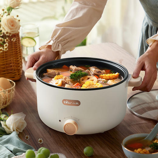 【小程序】小熊电热锅 DRG-D30T3 米黄色 机械式 商品图9