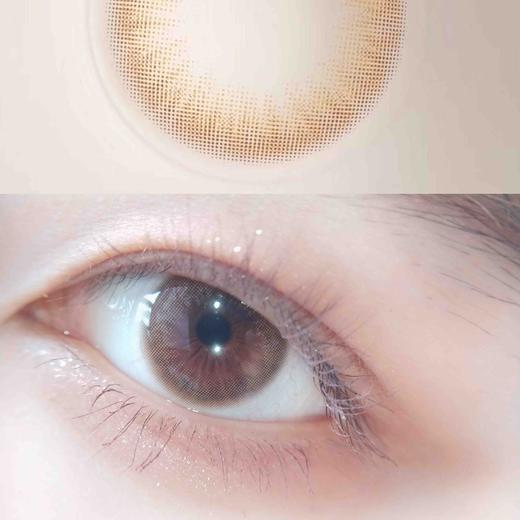 【年抛】妮洛棕 Doriscon Pro | 小直径14.0，着色12.8 | 【同品牌多副美瞳更划算，选款色板在详情页内】，自然棕色美瞳 商品图9